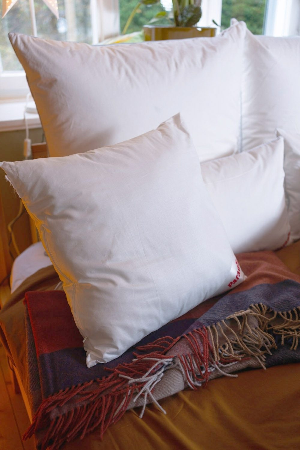 Paradies Kopfkissen SOFTI, 50 x 50 cm, Weiß, Waschbar bei 60 °C, Füllung: Polyester, Bezug: Baumwolle, Bauchschläfer, Rückenschläfer, Seitenschläfer, Aloe Vera Veredelung