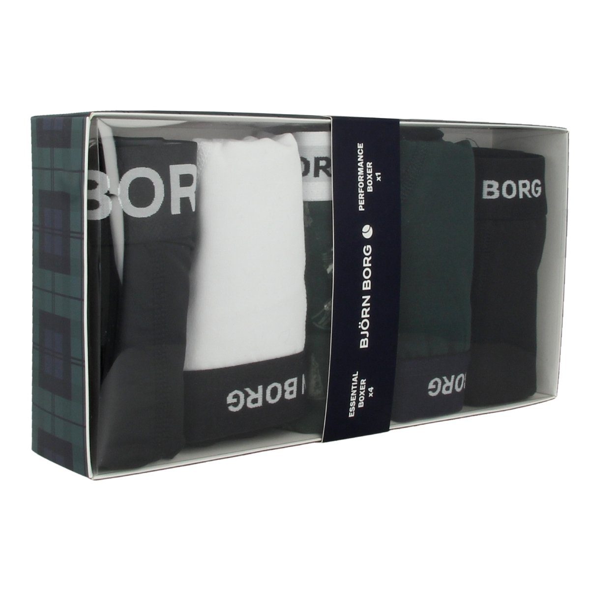 Essential 5er Boxershorts Borg Boxer Pack (5-St) Björn Herren