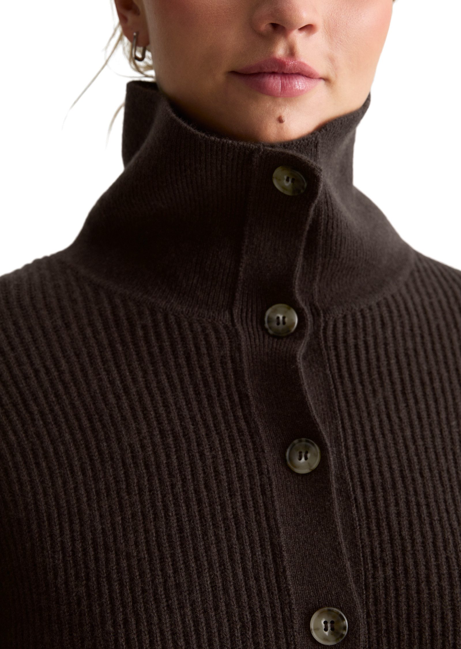 Marc O'Polo DENIM Cardigan mit weicher Haptik – Bild 4 von 5