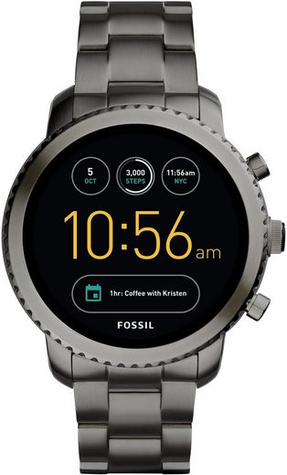 Fossil Smartwatches Q EXPLORIST, FTW4001 Smartwatch (Android Wear, mit individuell einstellbarem
