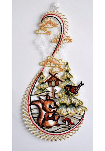 STICKEREIEN PLAUEN Вышивка Plauen Декорация »Hase в...