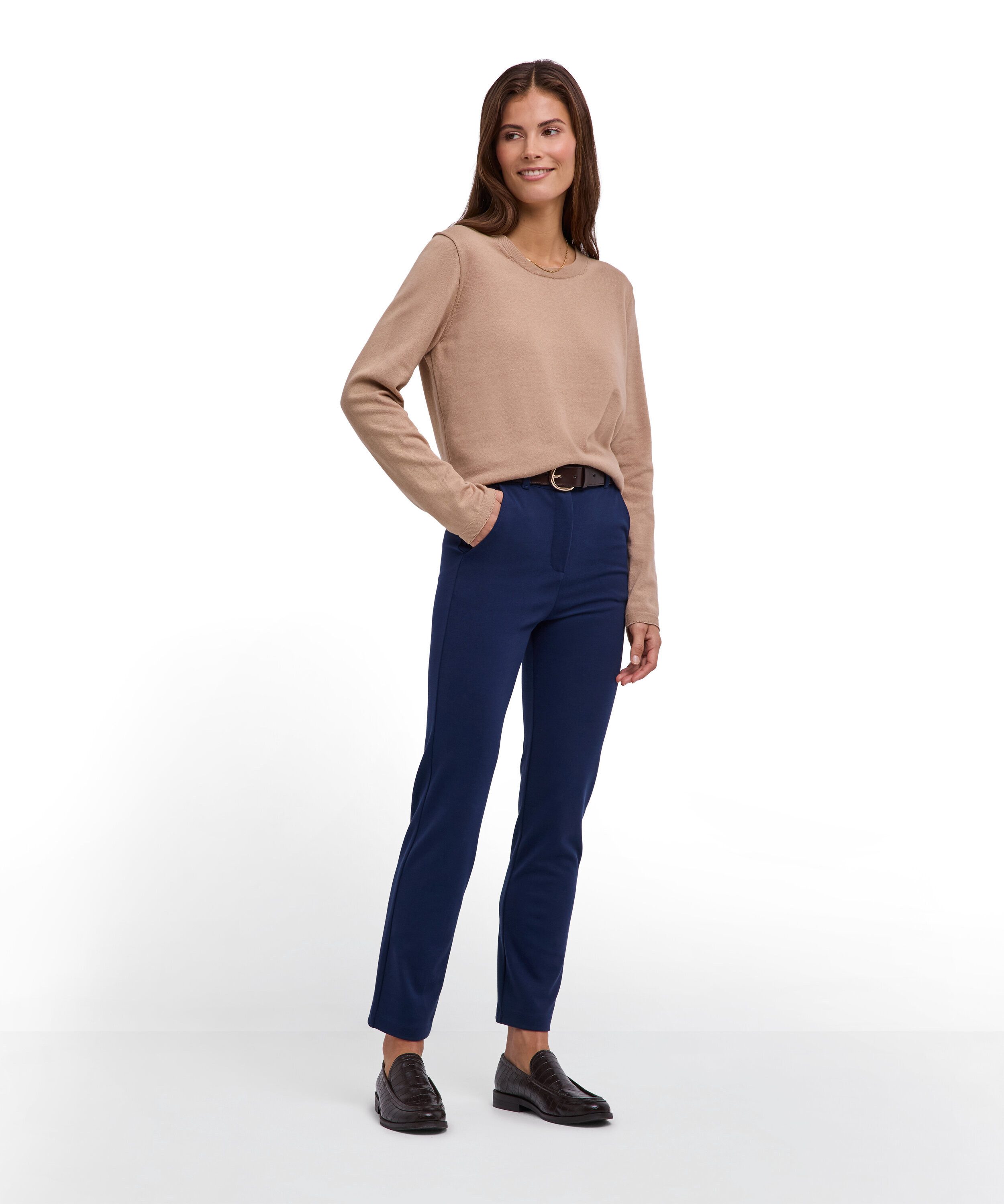 FALKE Strickpullover Pullover mit Bio-Baumwolle (1-tlg) mit Bio-Baumwolle