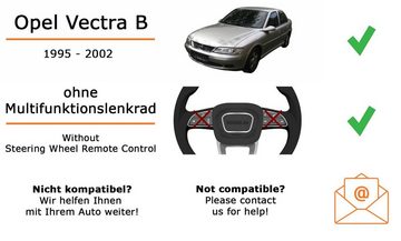 JUST SOUND best choice for caraudio Autoradio Einbaupaket mit Stockholm 400 passend für Opel Vectra B Autoradio