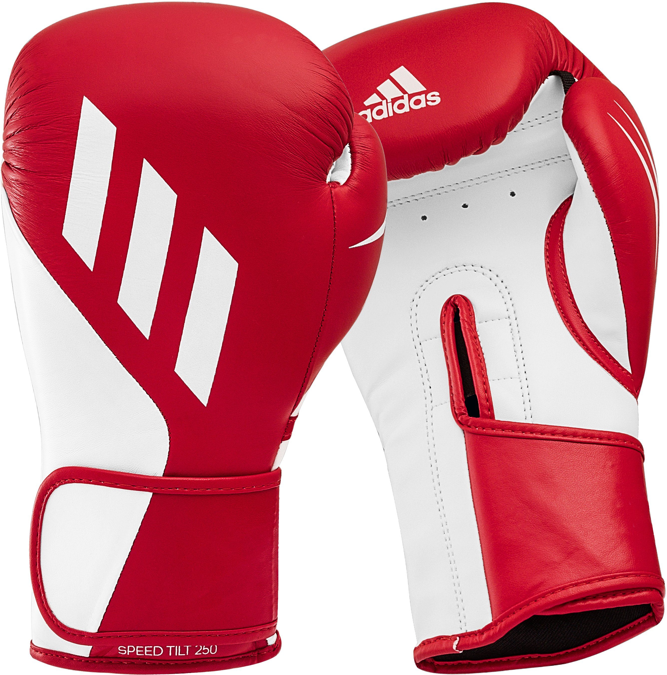 Performance adidas rot/weiß Boxhandschuhe