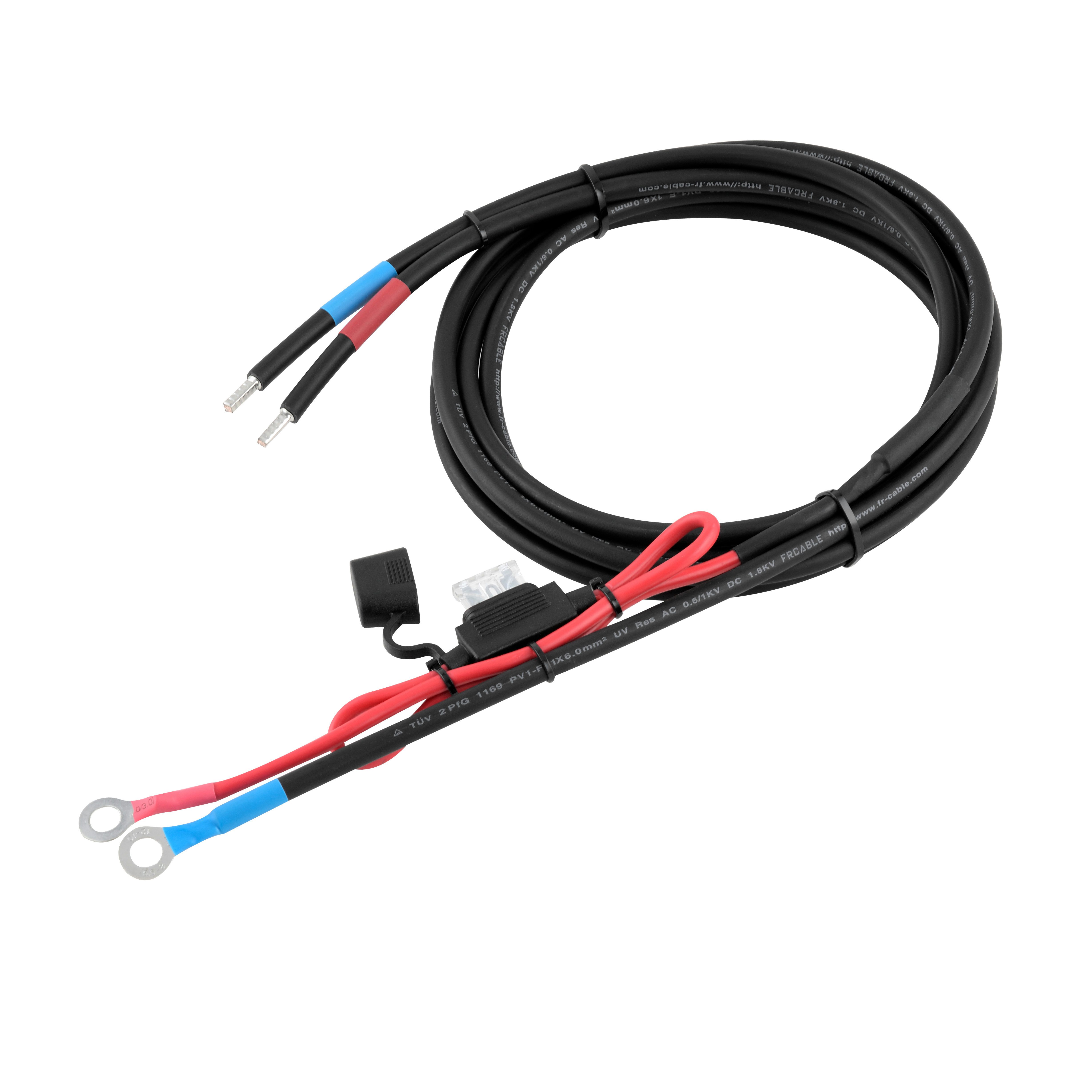 1,5m 6mm² mit 25A Sicherung