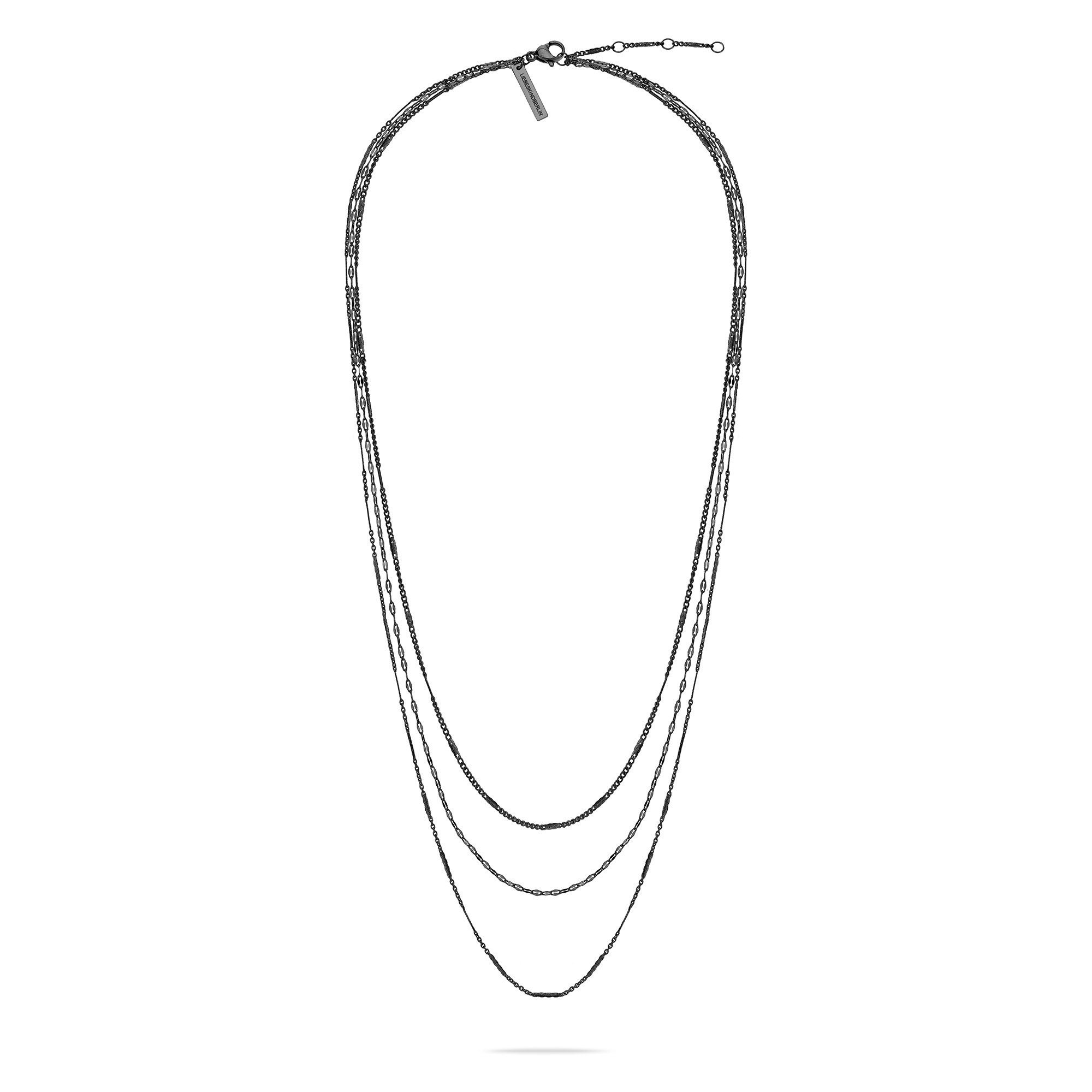 Liebeskind Berlin Kette ohne Anhänger Sparkling With Layers Edelstahl – Bild 2 von 5