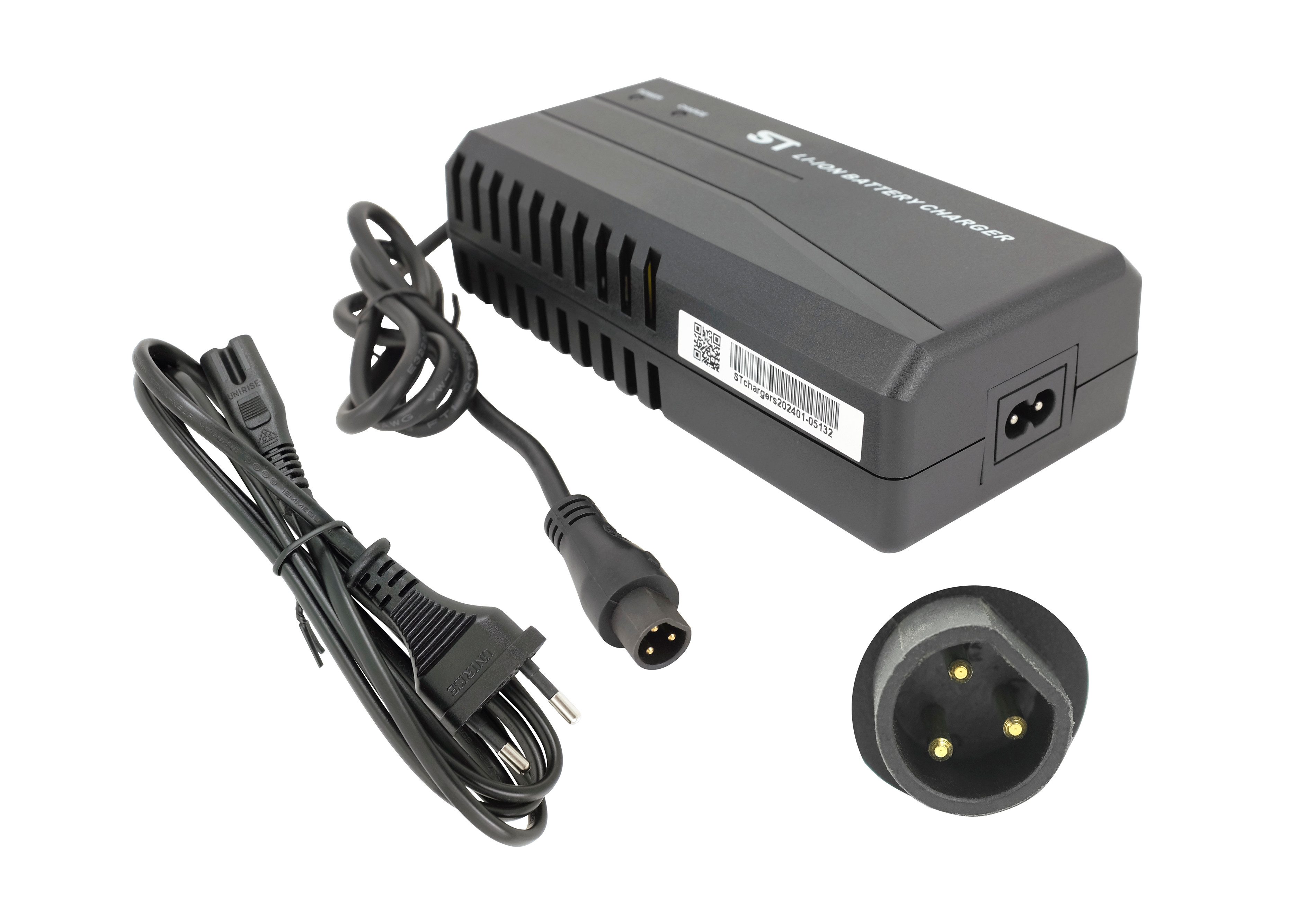PowerSmart CSS141325E.304 Batterie-Ladegerät (54,6V 2.5A für 48V Lithium Ionen Akku STC-8108LD)
