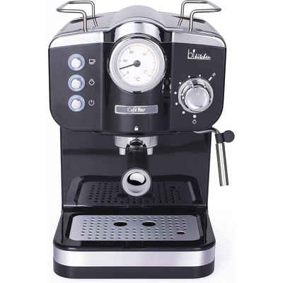 BiKitchen Espressomaschine coffee 200 - Siebträger Espressomaschine - schwarz