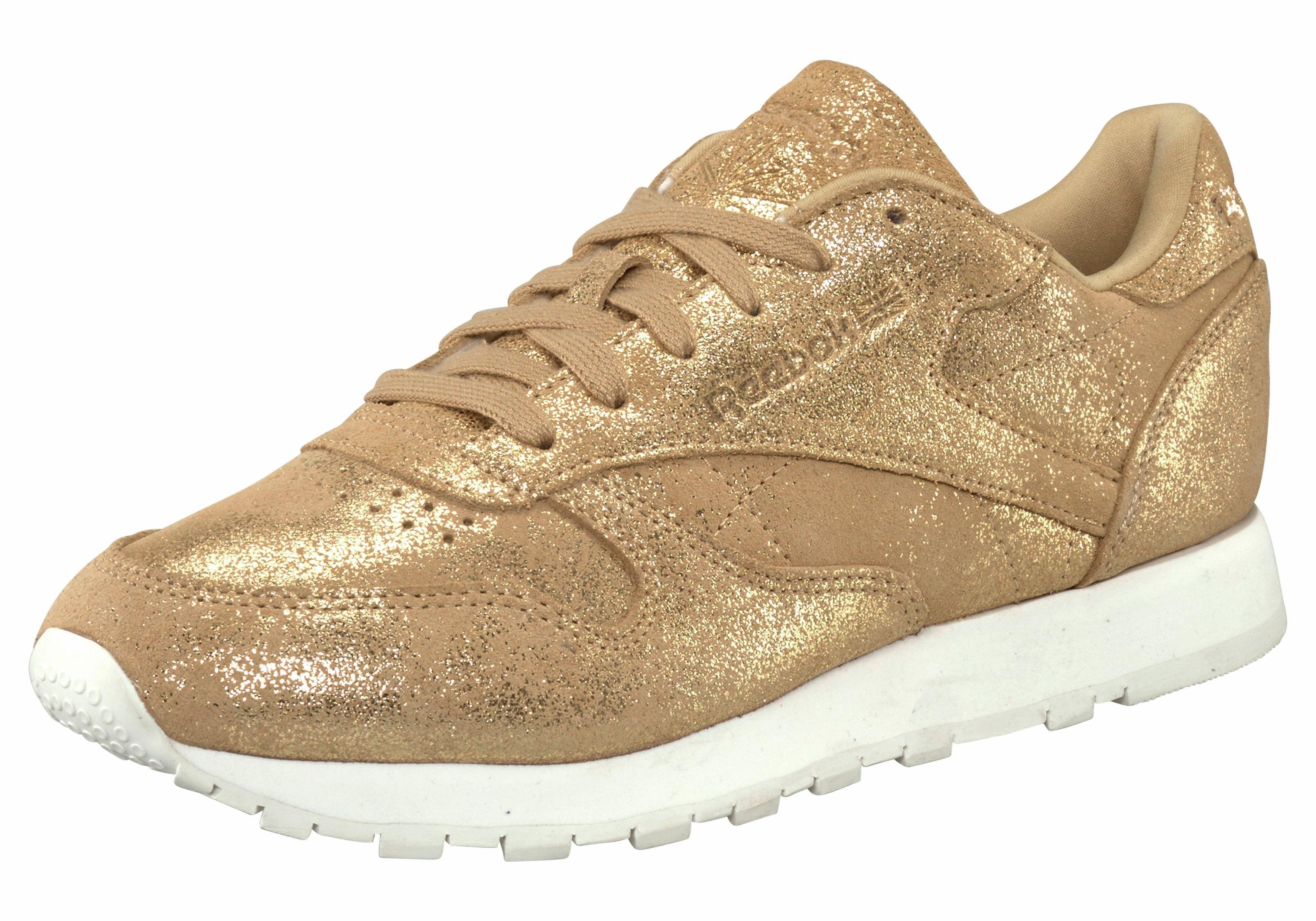 reebok classic leather shimmer grey