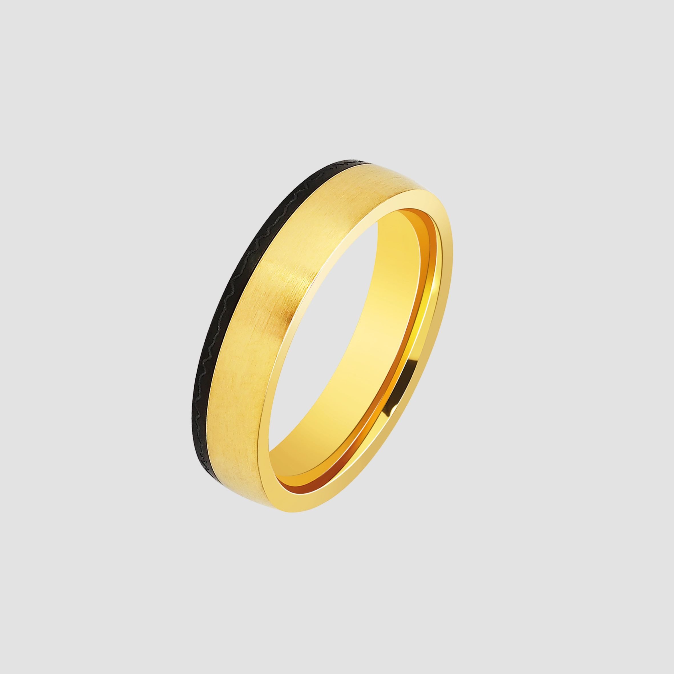 AKZENT Partnerring Stojan edelstahl, Herren Ring günstig online kaufen