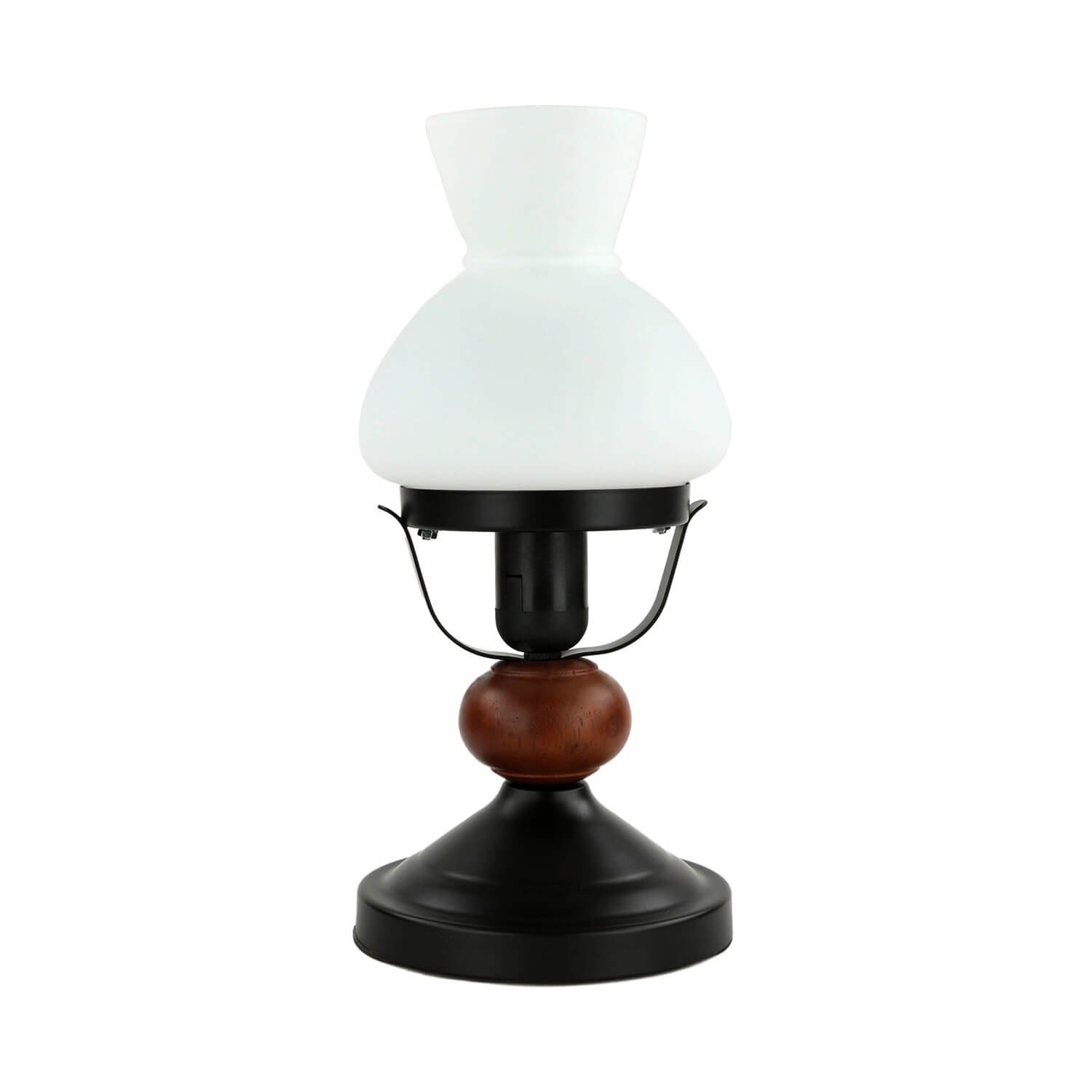 Licht-Erlebnisse Nachttischlampe PETRONEL, ohne Leuchtmittel, Tischlampe Br günstig online kaufen