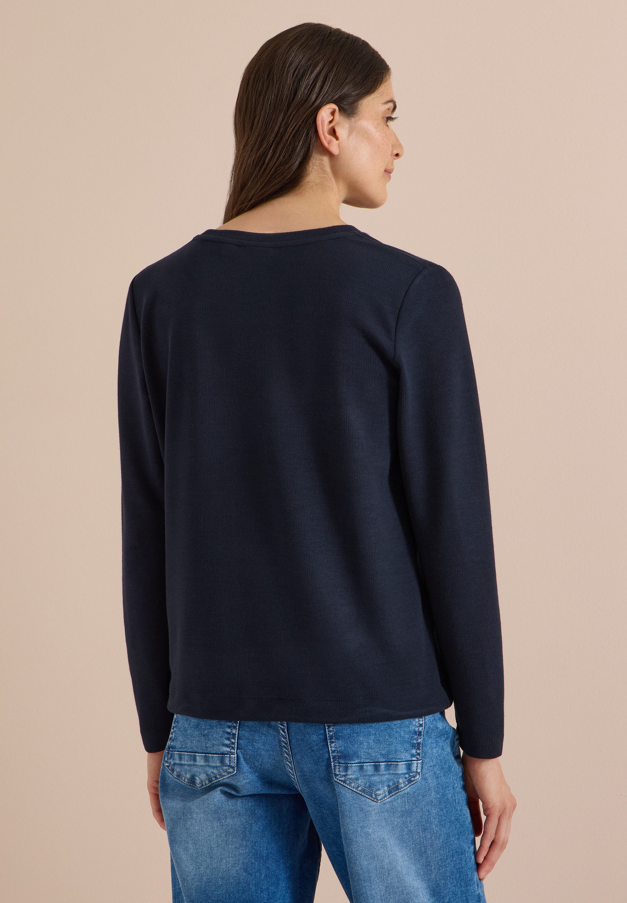 CECIL Langarmshirt mit Tunnelzug am Saum – Bild 2 von 5