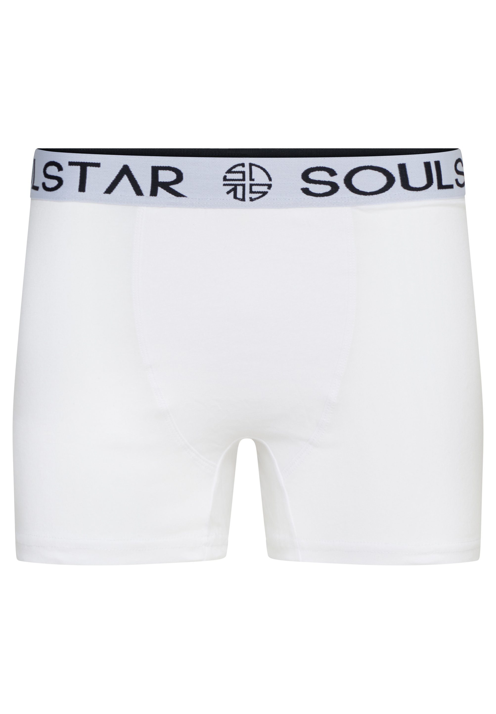 SOULSTAR Boxershorts MUBOXER5 (Packung, 5-St., 5er-Pack) Basic Herren Unterhosen Unterwäsche Extra Weiches Material Männer