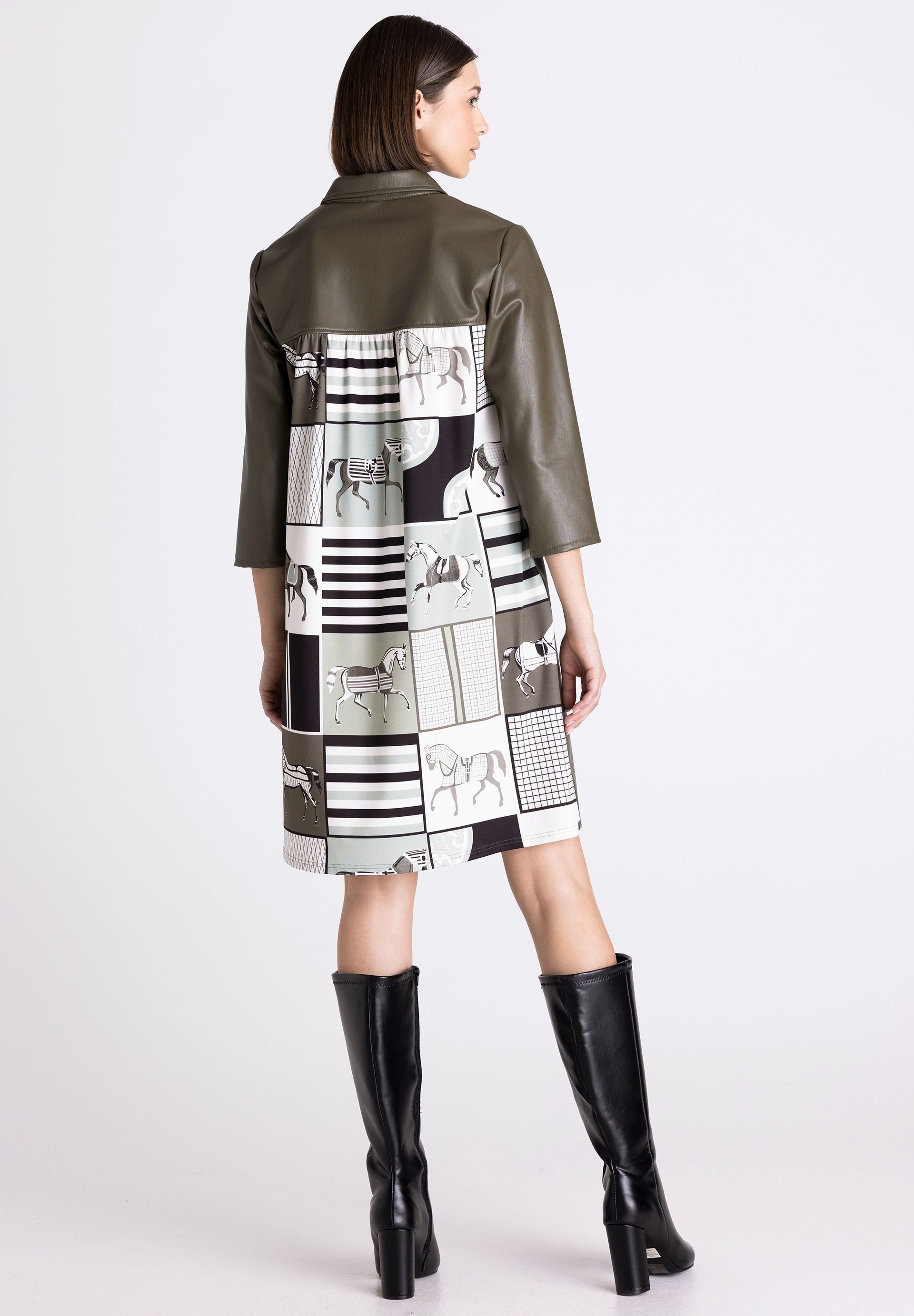 TUZZI Hemdblusenkleid mit Knopfleiste
