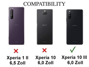 CoverKingz Handyhülle Hülle für Sony Xperia 10 III Handyhülle Silikon Cover Case Bumper