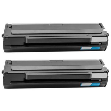 Tito-Express Tonerpatrone 2er Set ersetzt Toner Samsung MLT-D1042S MLT D 1042 S, (Doppelpack, 2x Black), für ML-1660 ML-1865 ML-1670 ML-1675 ML-1860 SCX-3200 SCX-3205