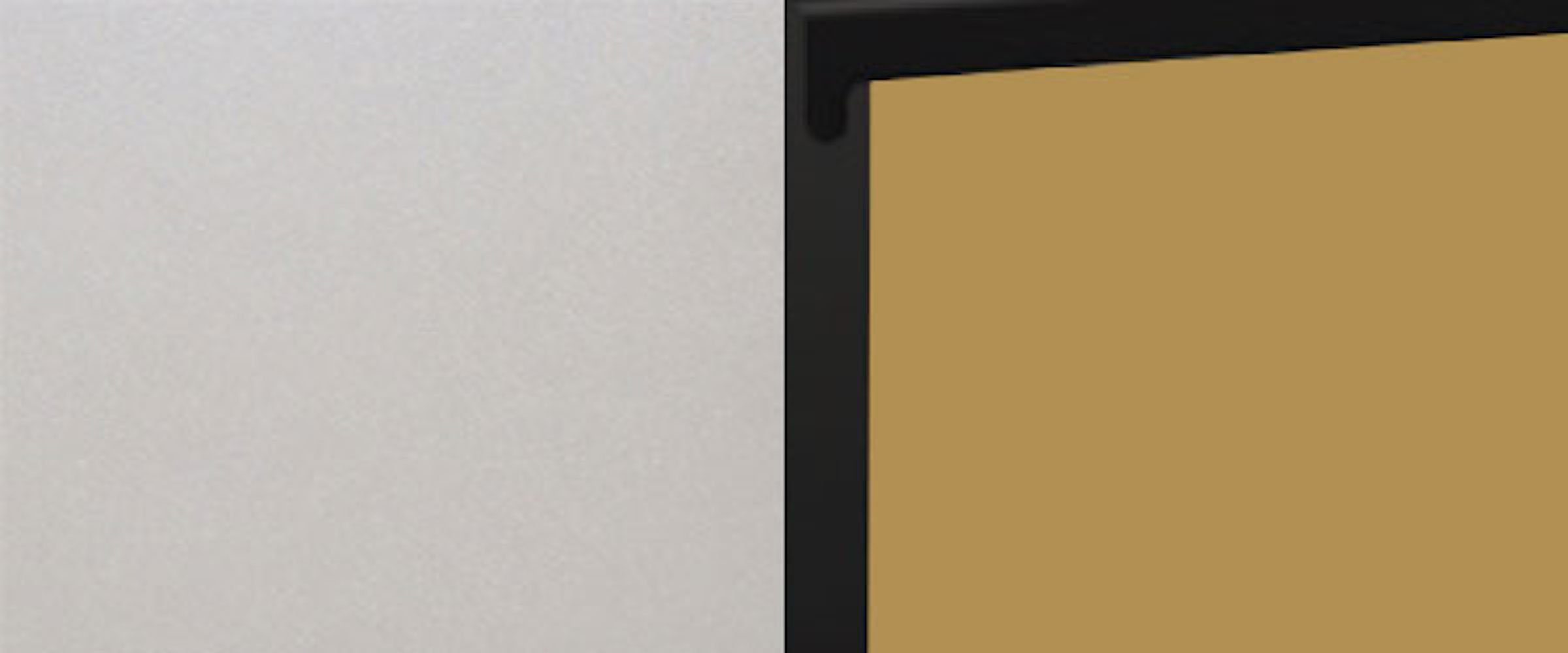 Vorratsschrank Front-, super Tür Ausführung grifflos Schubladen Feldmann-Wohnen & gold wählbar 1 3 matt Velden Korpusfarbe