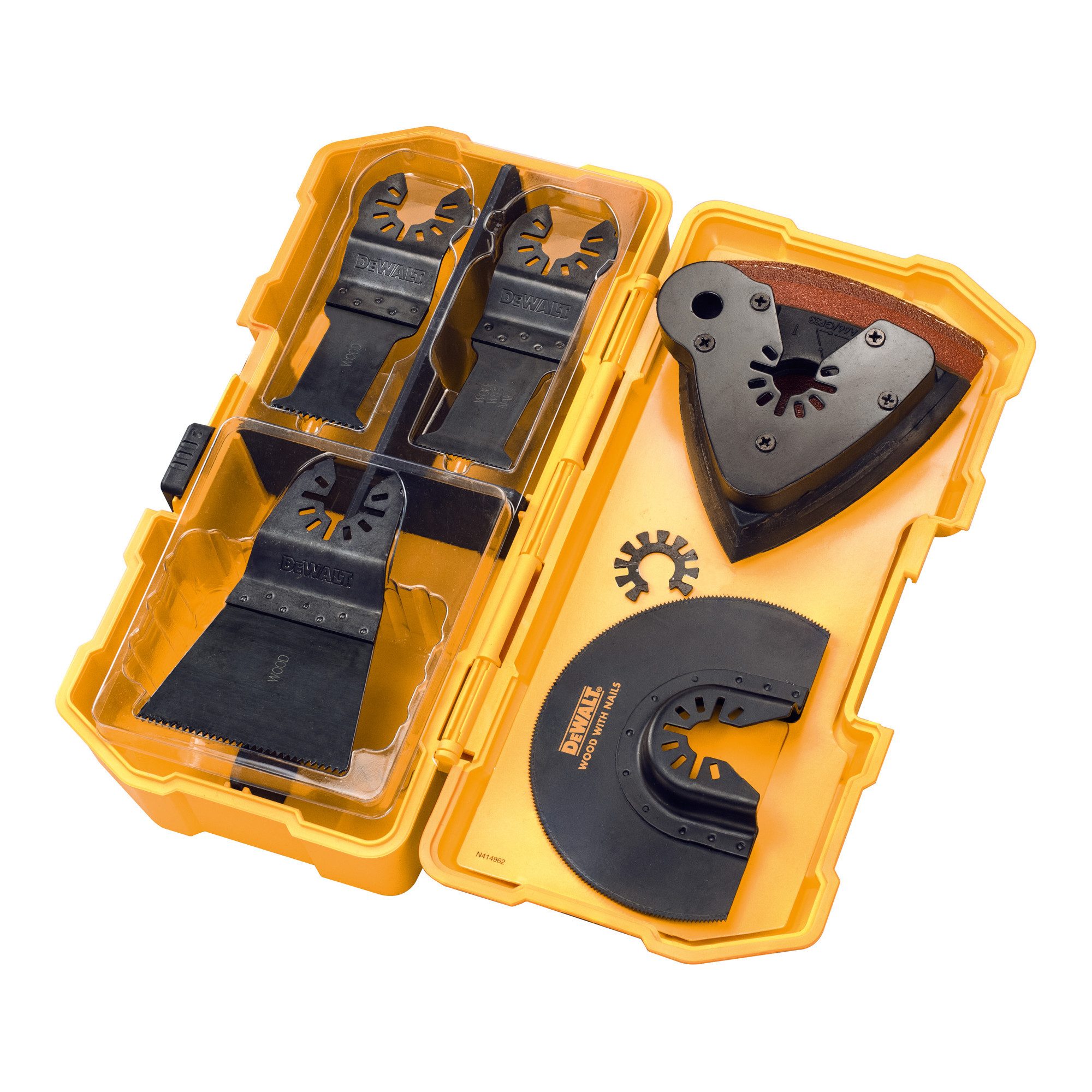 DeWalt Zubehör-Set DEWALT Multi-Tool-Set 8-tlg. Schreiner DT20731-QZ