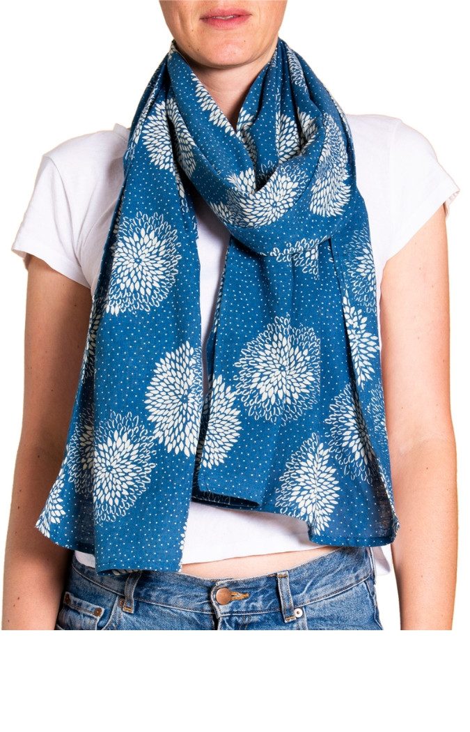 PANASIAM Schal Schal Indigo auch als günstig online kaufen
