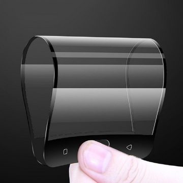 cofi1453 Smartphone-Hülle [2 Stück] 5D Full Screen Displayschutzfolie Schutz Glas kompatibel mit Curved Panzer Folie Vollständig Klebend und Abdeckung