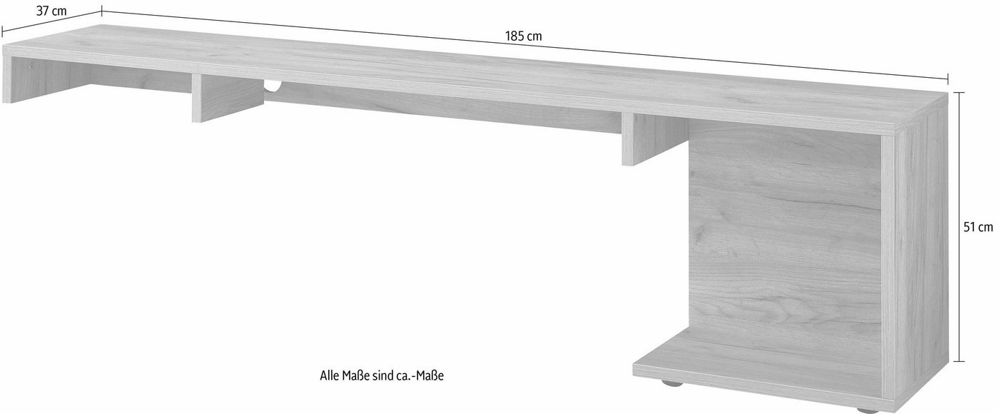 GERMANIA TV-Board »Design2«, Breite ca. 185 cm-HomeTrends