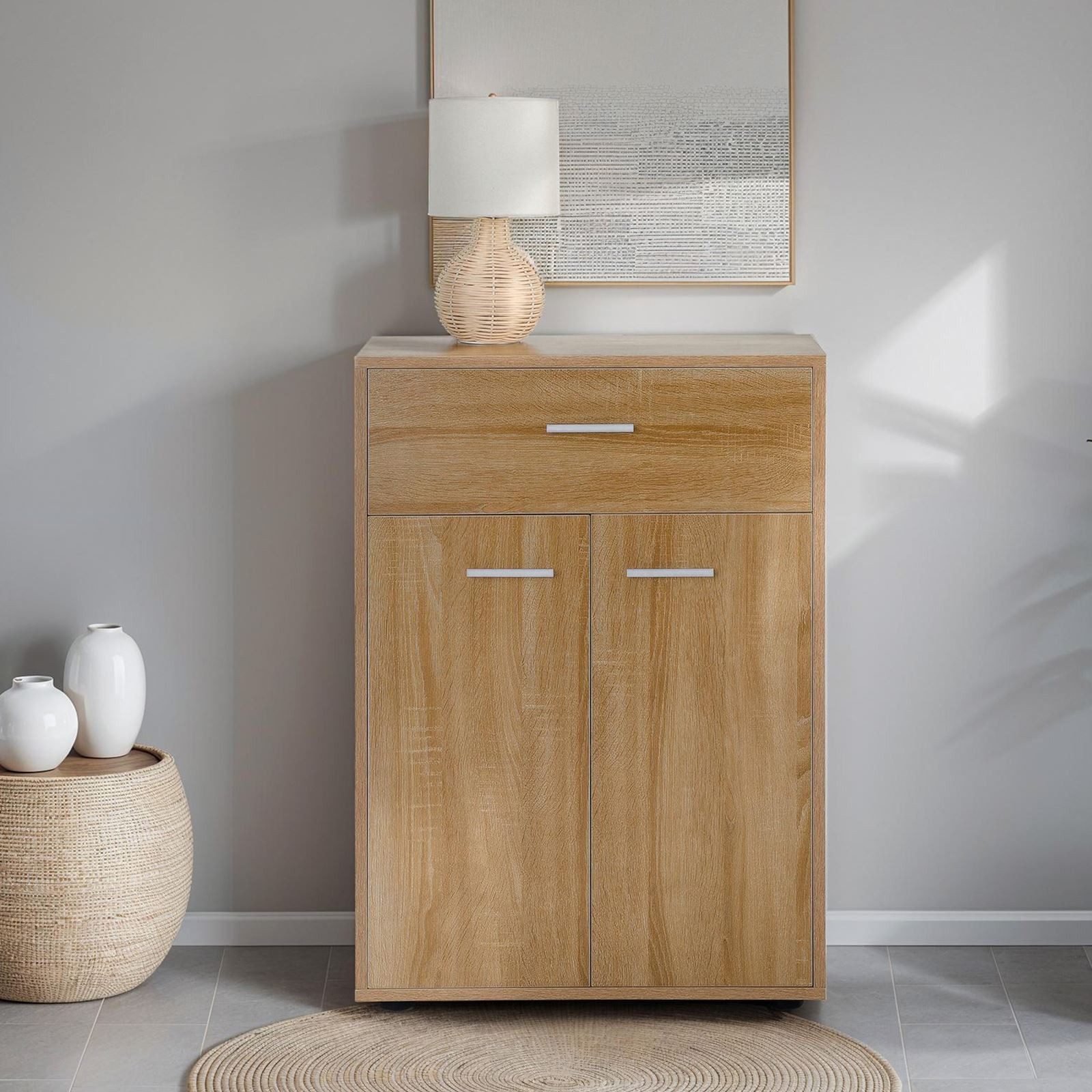 CARO-Möbel Highboard TOMMY, Kommode Sideboard Schrank in verschiedenen Farb günstig online kaufen