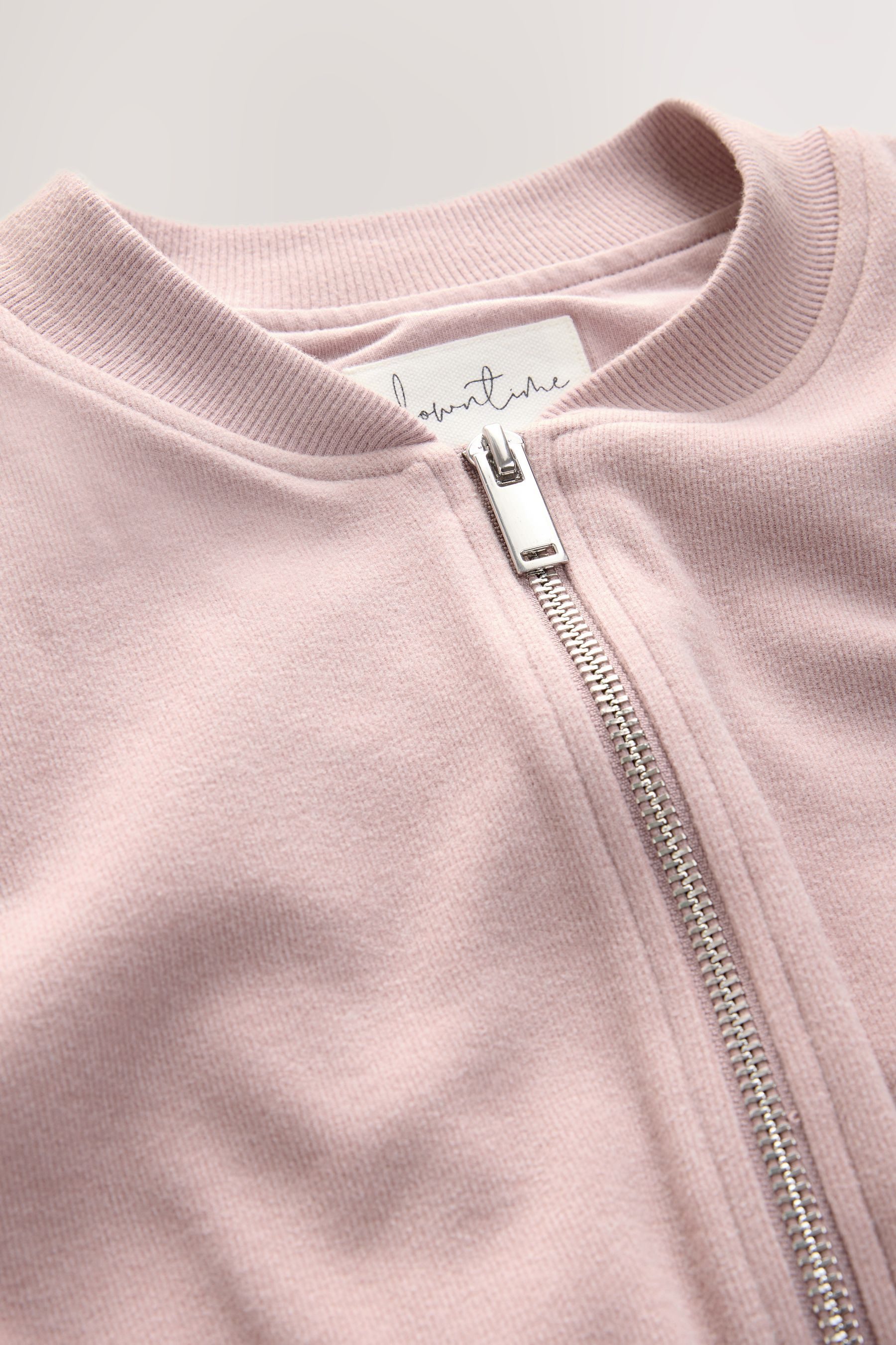 Next Bomberjacke Superweiche, gerippte Bomberjacke, Kurzgröße günstig online kaufen
