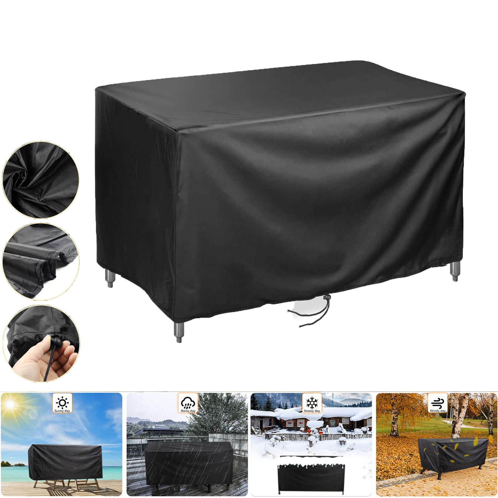 BTTO Gartenmöbel-Schutzhülle Gartenmöbel-Schutzhülle 210D Gartenmöbel Abdec günstig online kaufen