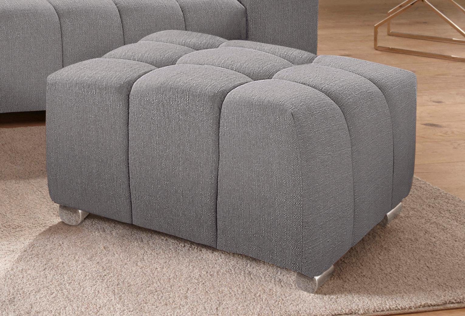 exxpo - sofa fashion Hocker Elias hochwertig und elegant, mit tollem Sitzkomfort