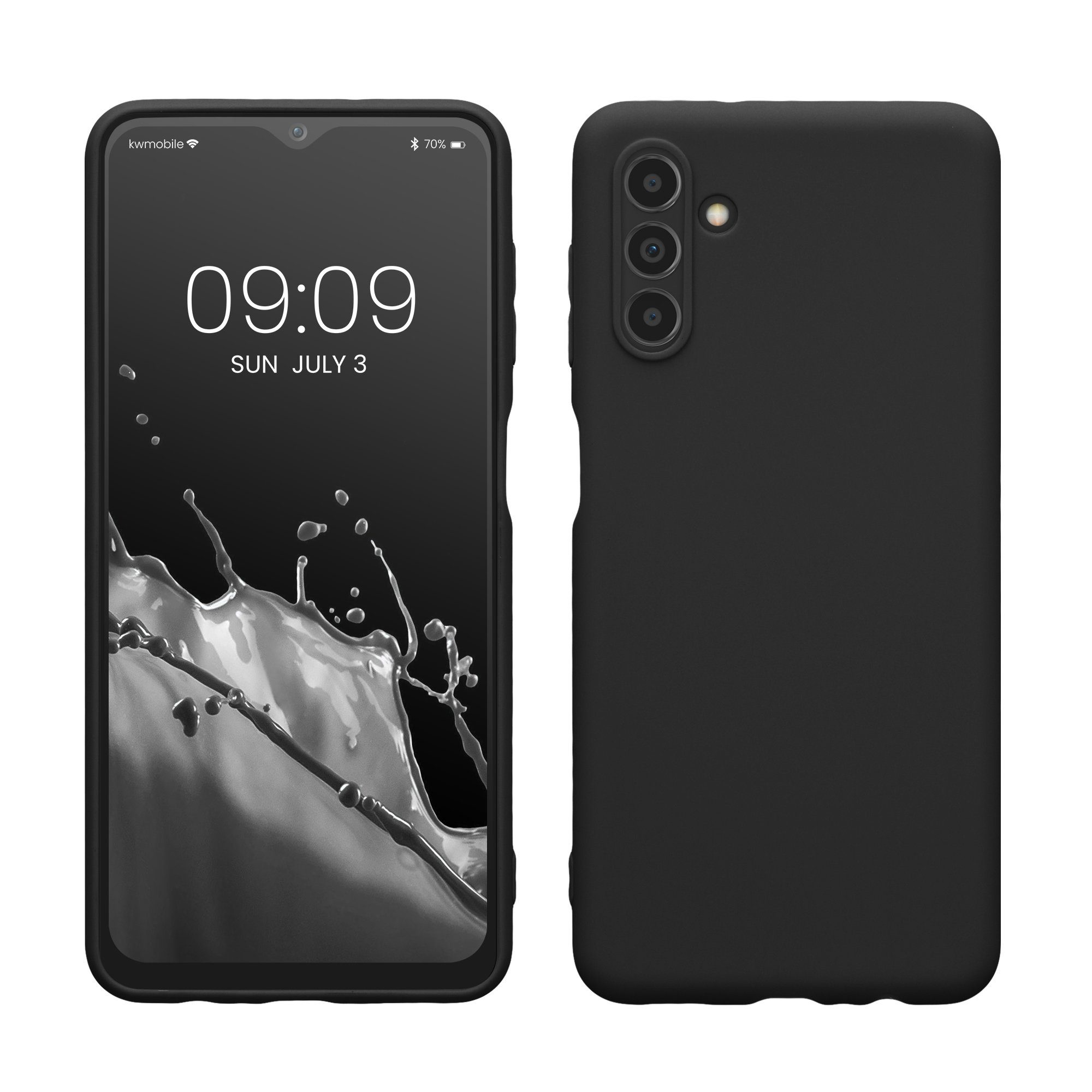 kwmobile Handyhülle Hülle für Samsung Galaxy A04s, Hülle Silikon - Soft Handyhülle - Handy Case Cover