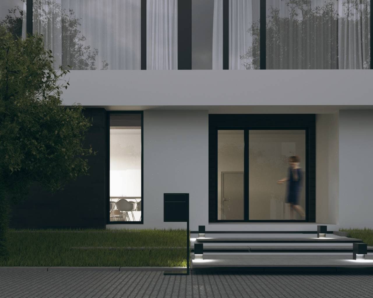 Bravios Briefkasten Standbriefkasten Hermes Schwarz