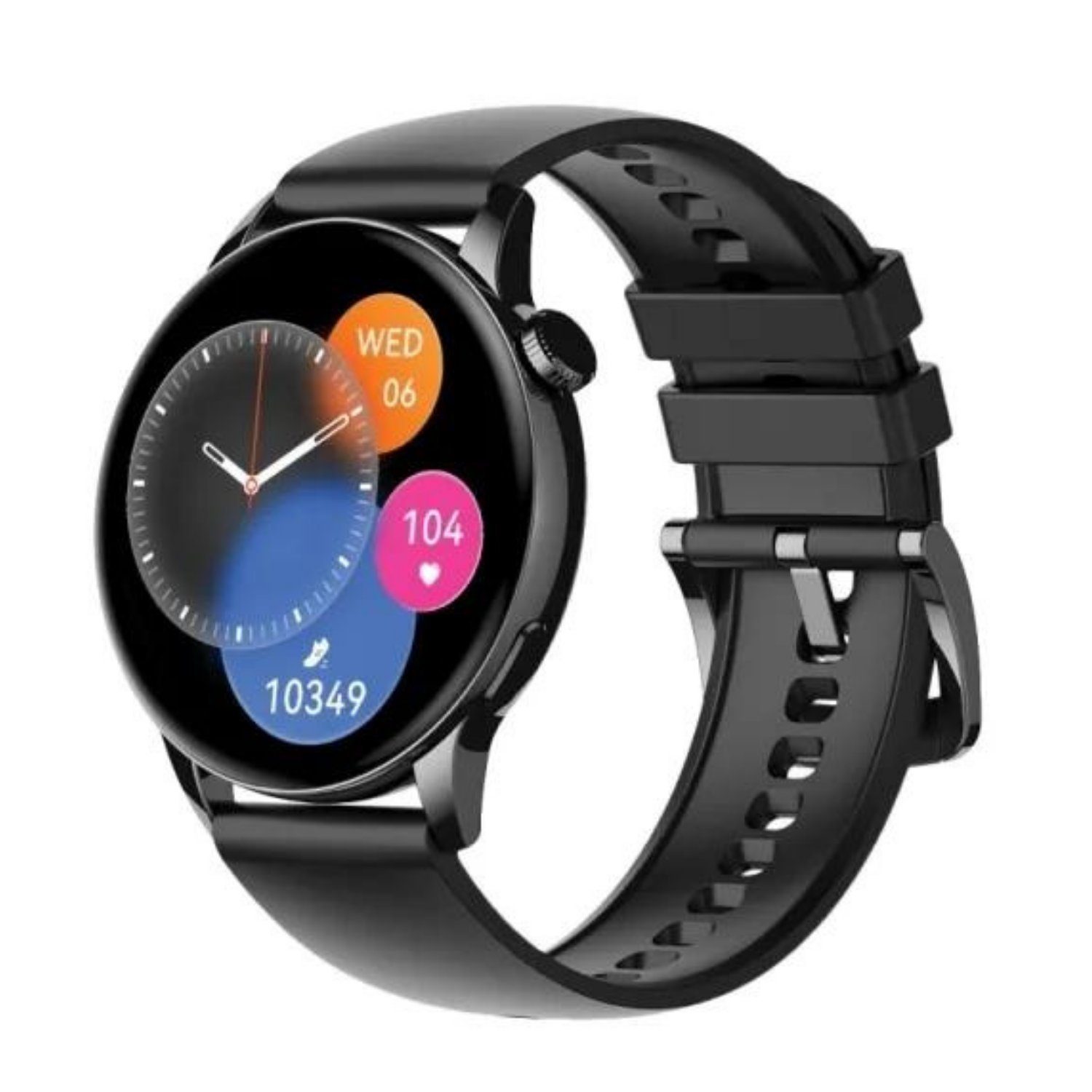 Maxcom Wellness Plus Smartwatch Schwarz Smartwatch