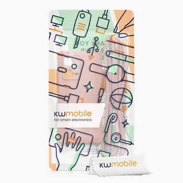 kwmobile Handyhülle Hülle für Xiaomi Redmi Note 12 Pro+ (5G), mit Metall Kette zum Umhängen - Silikon Handy Cover Case Schutzhülle