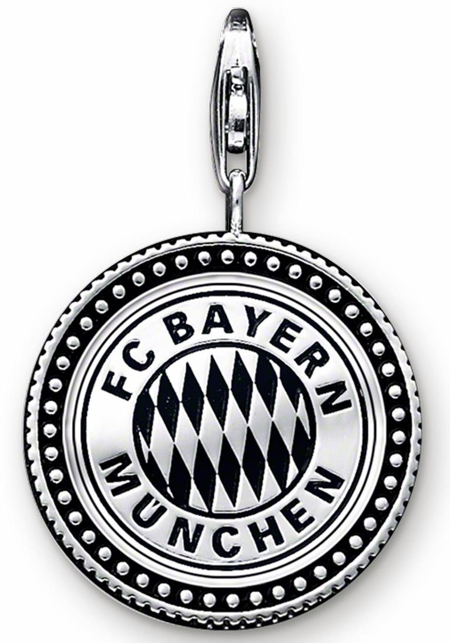 THOMAS SABO Charm-Einhänger »FC Bayern Logo, FCB_T0001-001 ...