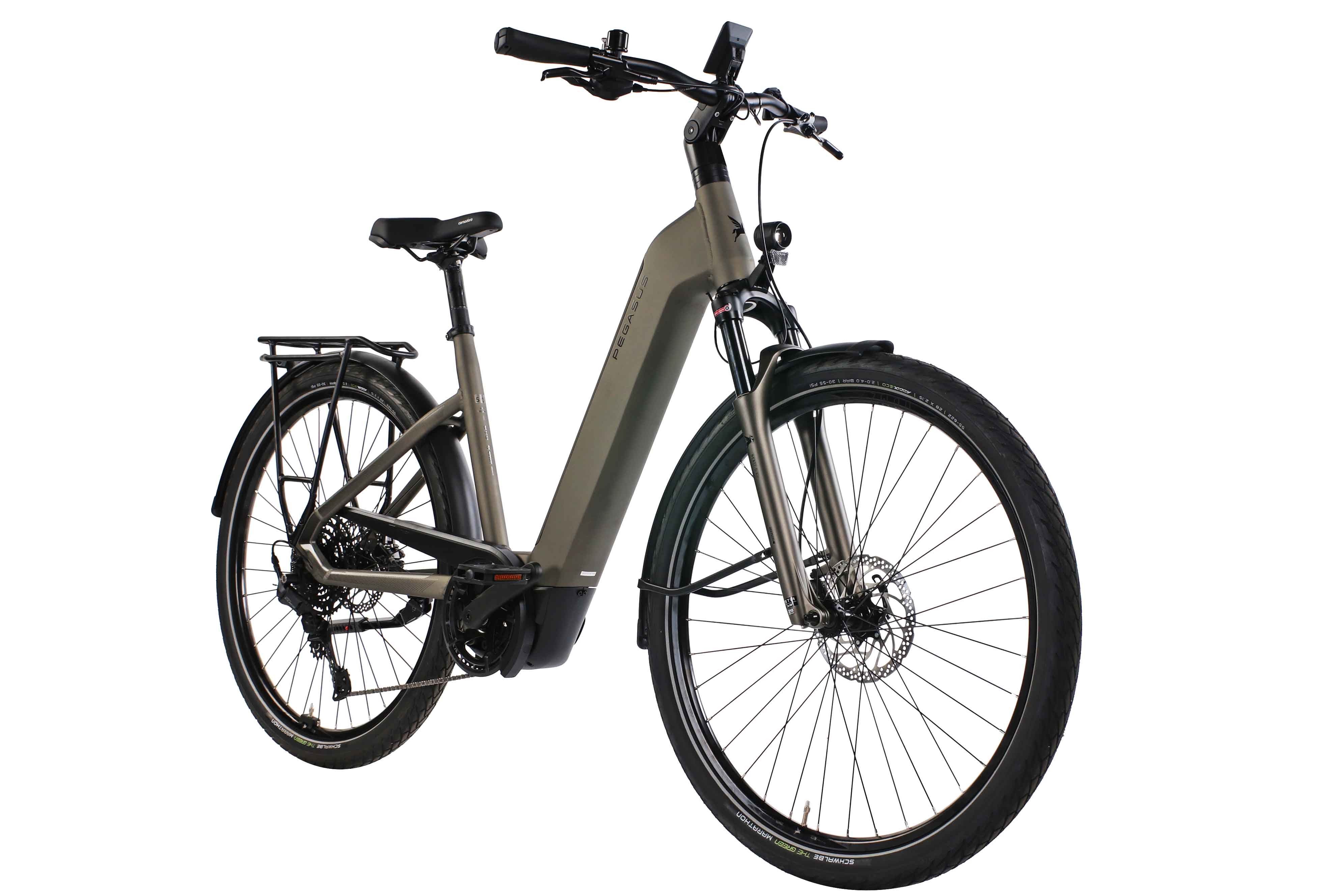 Pegasus E-Bike Pegasus Premio EVO 10 Lite 800 Wh Damen braun 2026, 10 Gang Shimano Cues RD-U6000, Kettenschaltung, Bosch Performance Line CX GEN5 smart System, 800 Wh