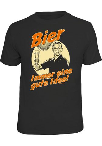 RAHMENLOS Футболка »Bier immer eine gute I...