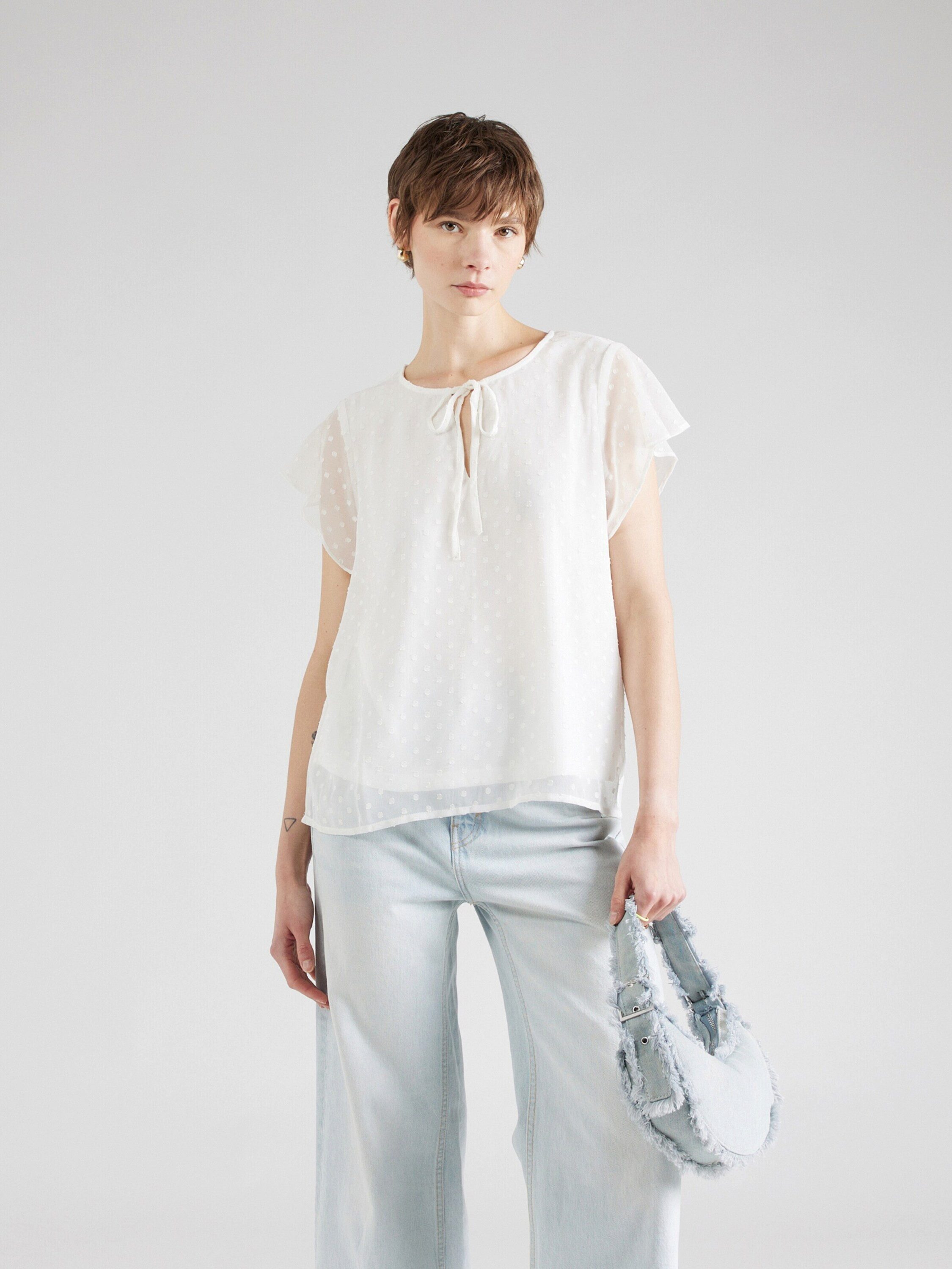 Vila Funktionsbluse (1-tlg) Drapiert/gerafft