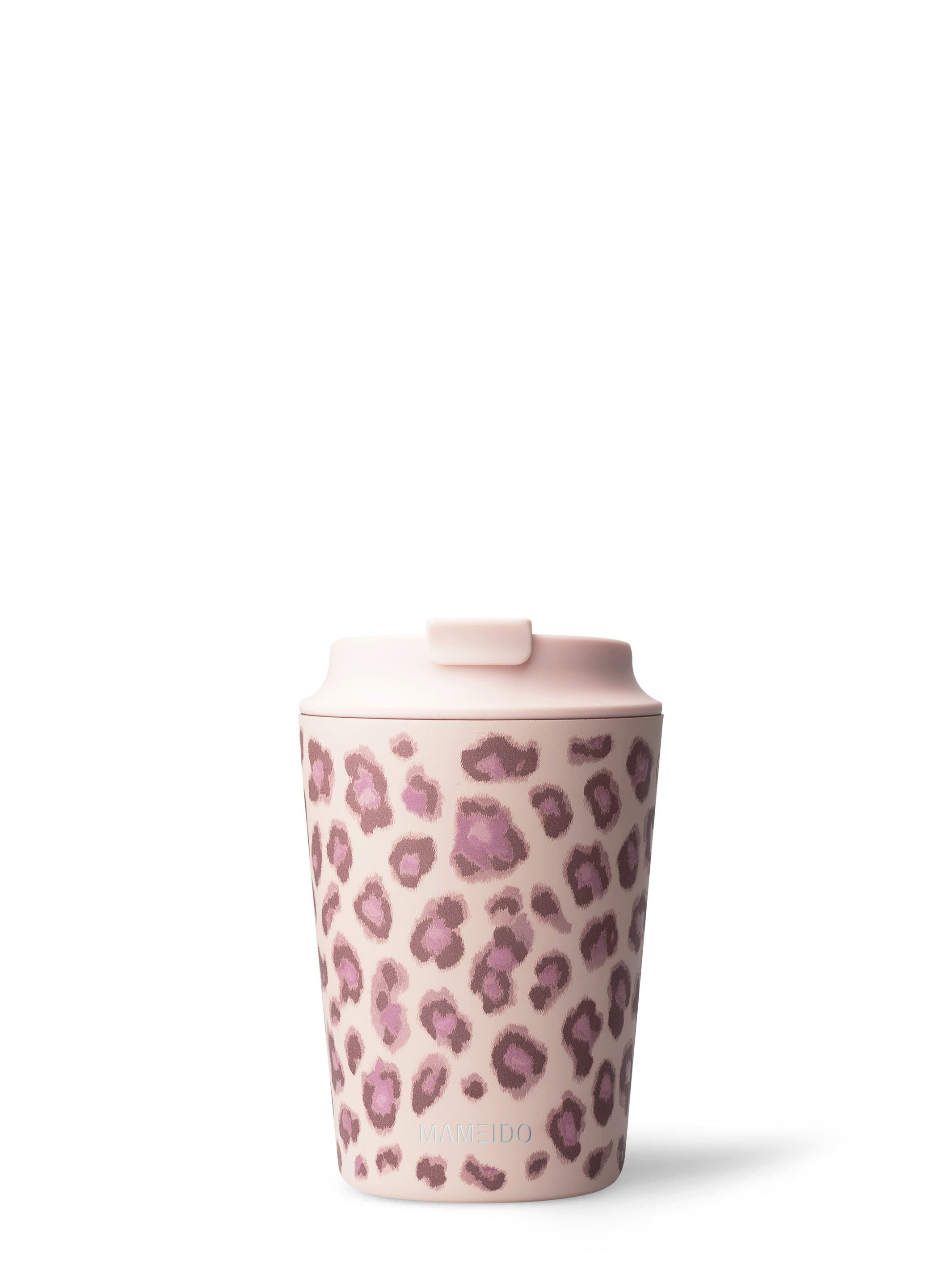 MAMEIDO Thermobecher, Edelstahl, Kunststoff, Silikon, doppelwandig isoliert, auslaufsicher in 350ml, 470ml, 700ml & 1200ml
