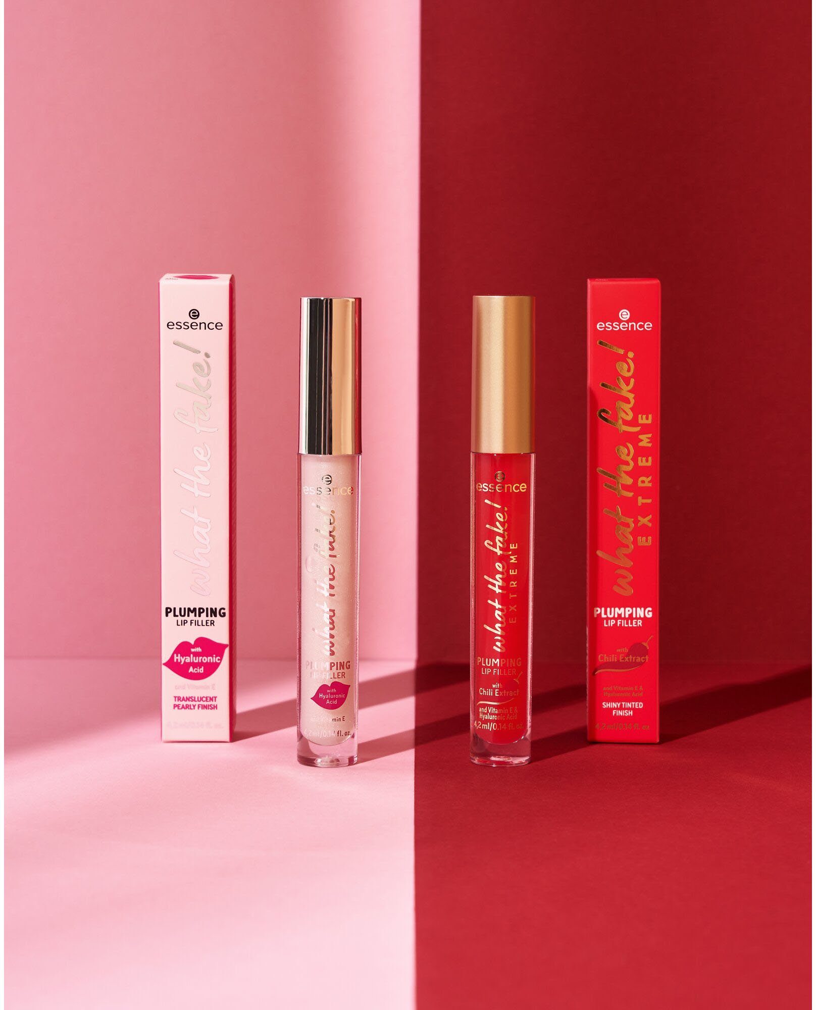 LIP EXTREME PLUMPING what the Lip-Booster fake! Essence FILLER, 3-tlg.