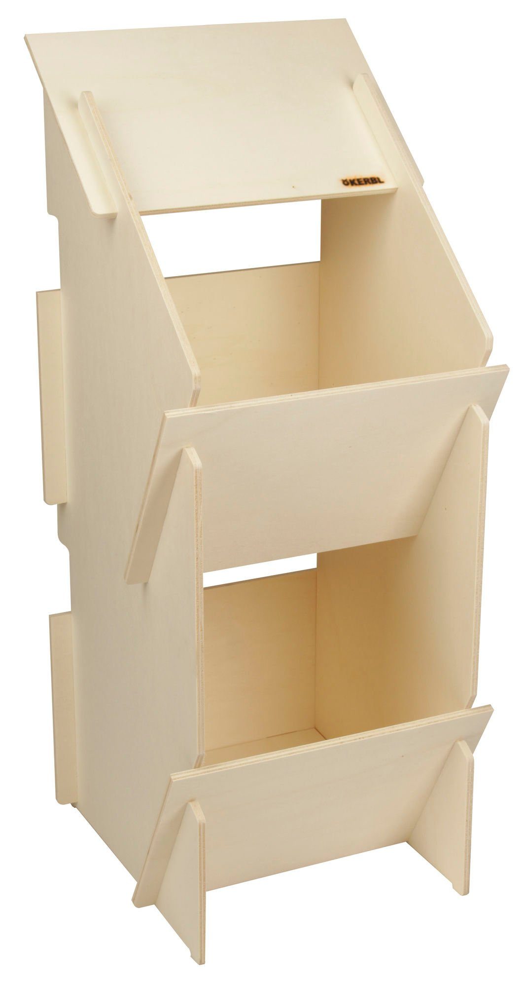 Kerbl Hühnerstall Kerbl Hühner Legenest aus Holz für 10 Hühner Stecksystem, aus