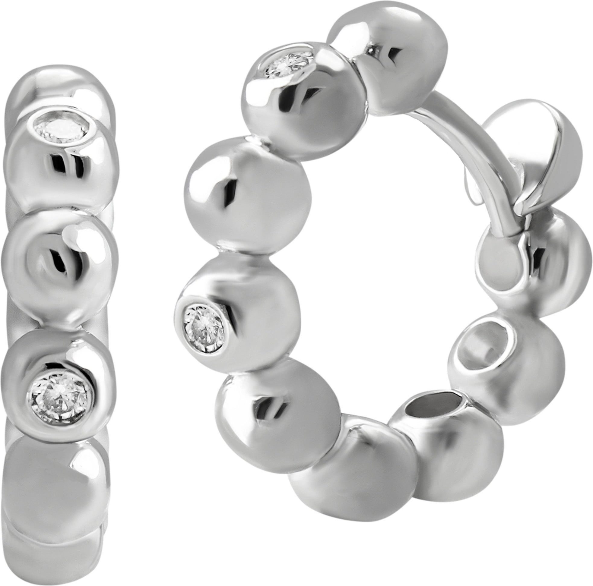 SilberDream Paar Creolen SilberDream Creole Balls Zirkonia 925 (Creolen), D günstig online kaufen