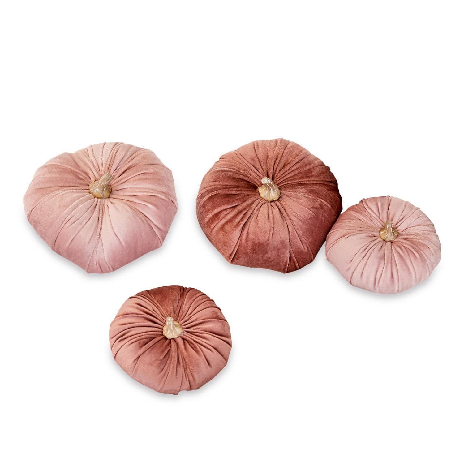 Dekoobjekt Kürbis 4er Set Morne rosa