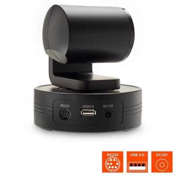Celexon PTZ Videokonferenzkamera VK1080 Full HD Full HD-Webcam (Full-HD, 1920x1080p, 30fps FULL HD-Auflösung)