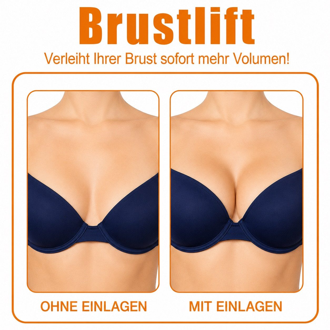 MOPUEA BH-Einlagen BH-Einlagen Selbstklebendes unsichtbares BH Aufkleber Pad Klebe-BH (für Badeanzug und Bikini, Kleider und Alltag, 1 Paar), Abnehmbare Push Up – Bild 5 von 5