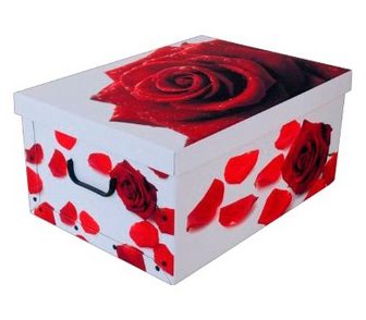 KREHER Ящик для хранения »Rose Rot&laqu...