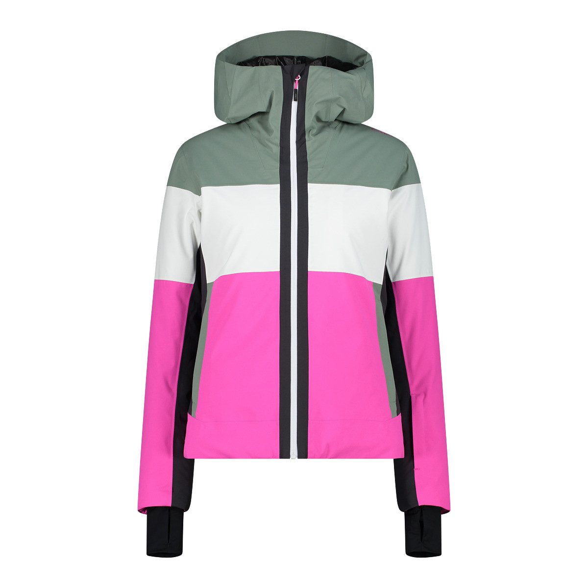 Skijacke CMP Damen Skijacke Woman Jacket Zip Hood 3W0676