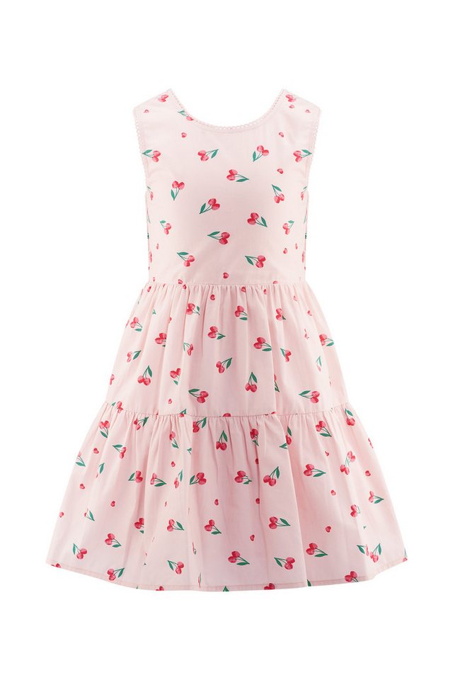 happy girls Sommerkleid mit breiten Trägern und Smokeinsatz im Rücken