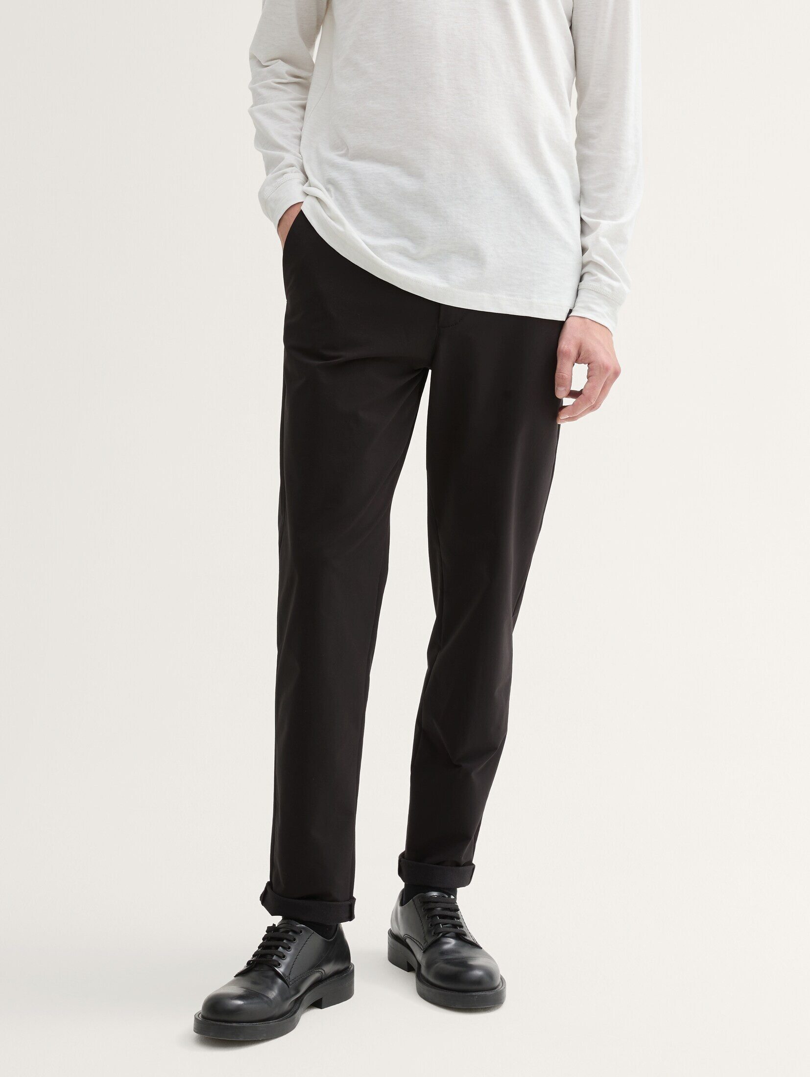 TOM TAILOR Herren Chino Hose Aus Leinen-Baumwolle – Regular Fit, Für Sommer & Freizeit