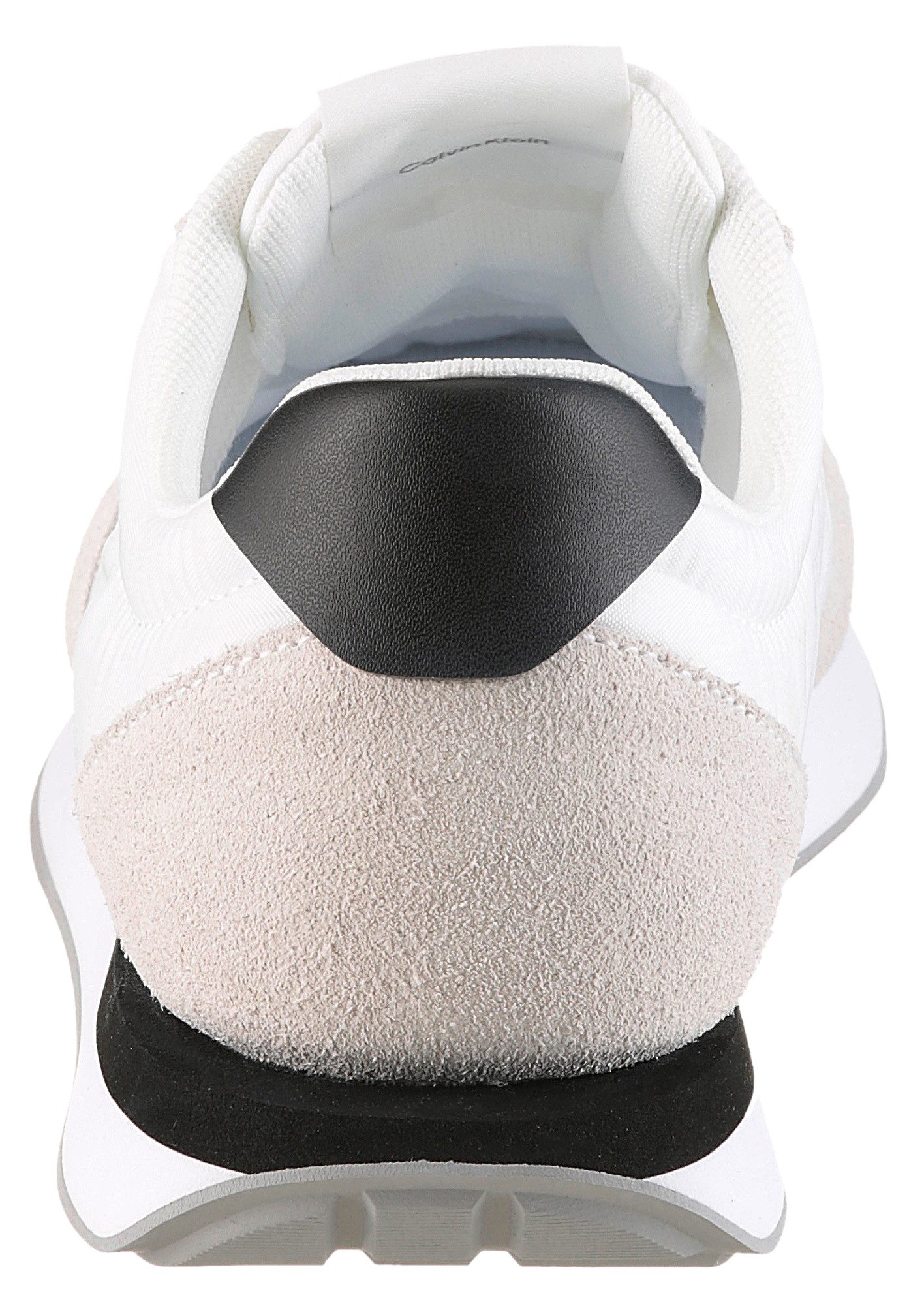 Calvin Klein RETRO RUNNER ESS MIX MAT Keilsneaker Schnürschuh, Halbschuh, Freizeitschuh mit leichter Laufsohle
