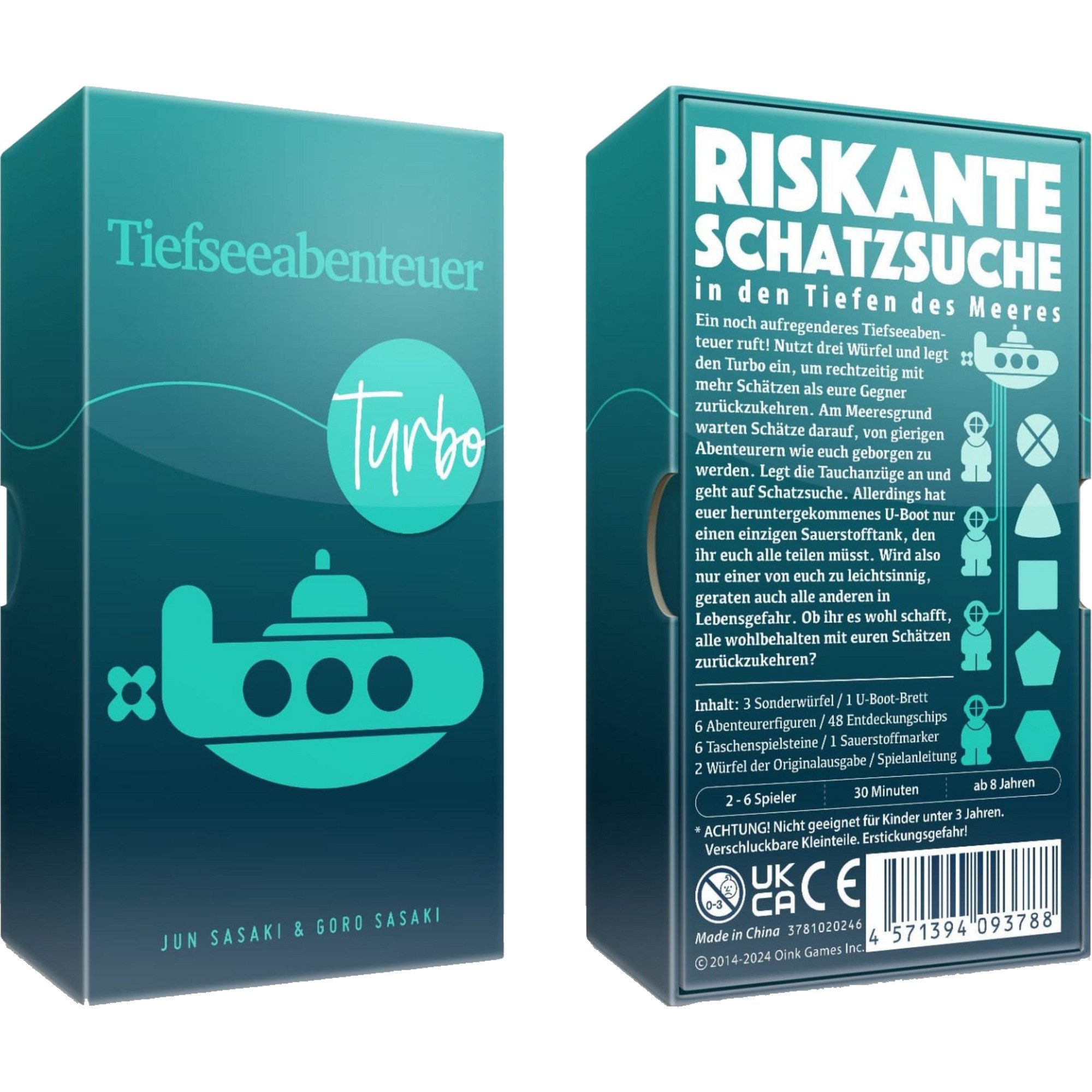 Pegasus Spiel Pegasus Tiefseeabenteuer Turbo, Brettspiel